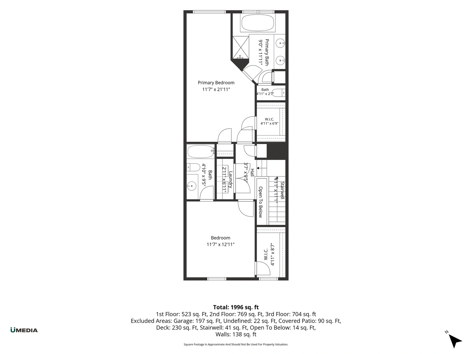 2D Floor Plan for 307 Upper Brook Terrace_2.jpg