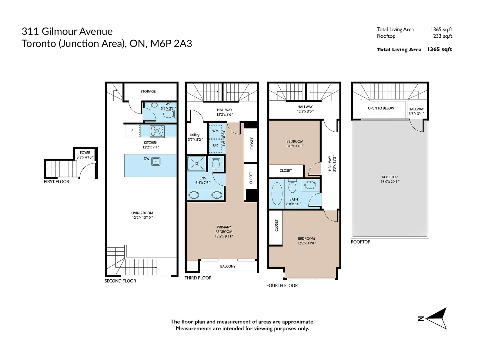 Floorplan with totals - 311 Gilmour Avenue.png